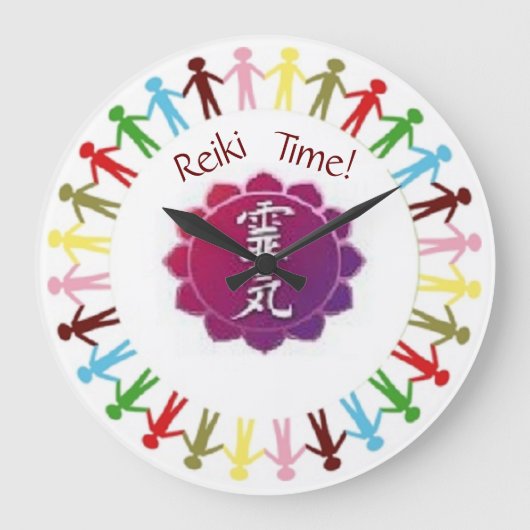 Reiki Time Clock Grote Klok (Voorkant)