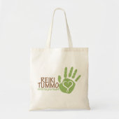 Reiki Tummo Organic Planet Rebruikbare canvas tass Tote Bag (Voorkant)