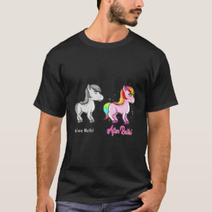 Reiki Unicorn Reiki Healer Practitioner voor Chris T-shirt