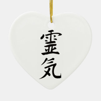 Reiki van de Heart Keramisch Ornament