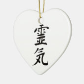 Reiki van de Heart Keramisch Ornament (Links)