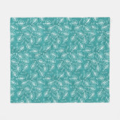 Reiki Verwarmend Symbolen Patroon Cho Ku Rei Fleece Deken (Voorkant (Horizontaal))