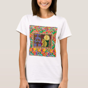Reiki Verwarmende Symbolen Decoratieve Kunst T-shirt