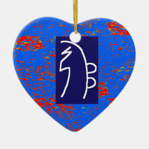 REIKI - Verwarmingssymbolen SJABLOON Gezondheidszo Keramisch Ornament