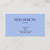 Reiki Visitekaartje (Achterkant)