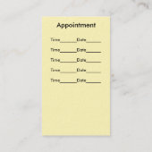 Reiki Visitekaartje Afsprakenkaartje (Achterkant)