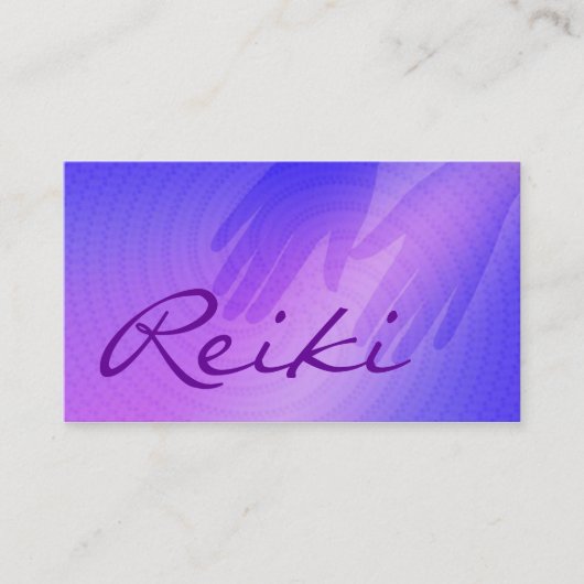Reiki Visitekaartjes (Voorkant)