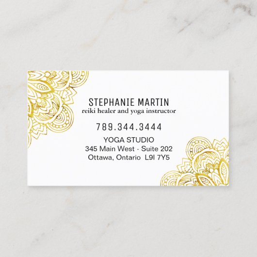 Reiki Visitekaartjes (Achterkant)