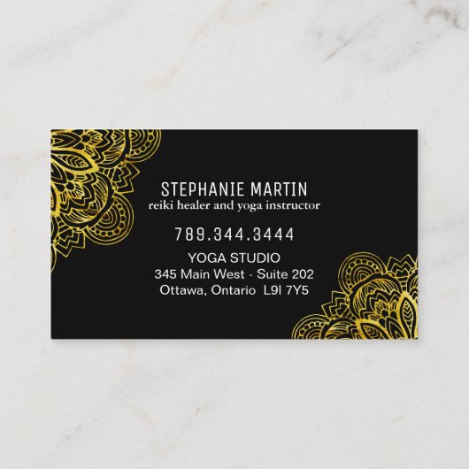 Reiki Visitekaartjes (Achterkant)