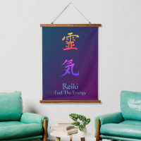Reiki voelt de energie-regenboog