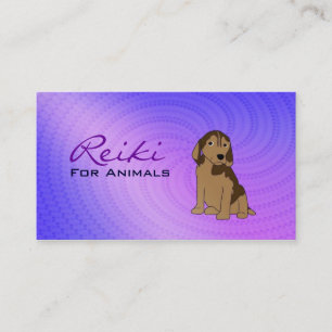Reiki voor Visitekaartjes van dieren