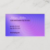 Reiki voor Visitekaartjes van dieren (Achterkant)