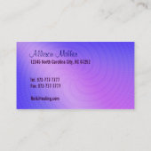 Reiki voor Visitekaartjes van dieren (Achterkant)