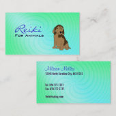 Reiki voor Visitekaartjes van dieren (Voorkant / Achterkant)