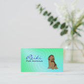 Reiki voor Visitekaartjes van dieren (Staand voorkant)