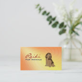 Reiki voor Visitekaartjes van dieren (Staand voorkant)