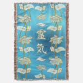 Reiki waarmee handensymbolen met lotus worden verh deken (Voorkant Verticaal)