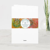 Reiki-Wenskaart Kaart (Achterkant)