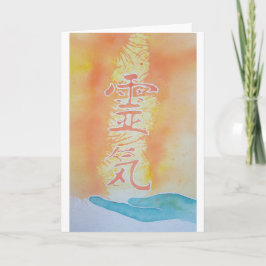Reiki-Wenskaart Kaart