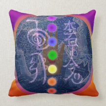 Reiki Wereldbol Chakra Pillow