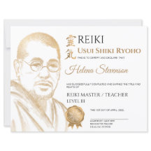 Reiki Yoga-certificaat van voltooiing