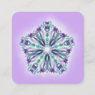 *~* Reiki Yoga Healer Energy Healer Light gevuld Vierkante Visitekaartje