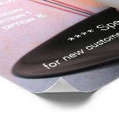 Reiki yoga holistische gezondheidslijst poster (Hoek)