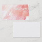 Reiki Yoga Sun Oranje Light Yoga Visitekaartjes (Voorkant / Achterkant)