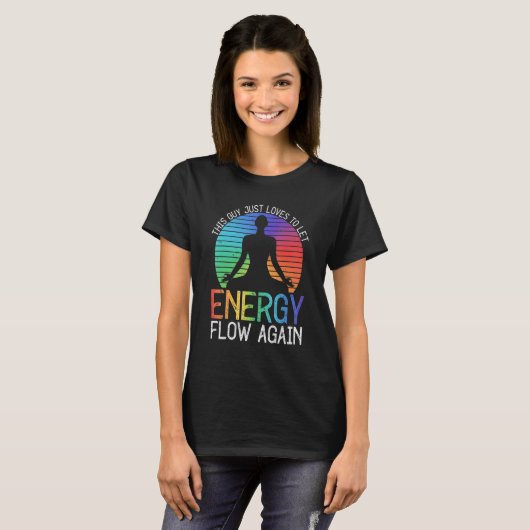 Reikie Master And Reiki Practitioner T-shirt (Voorkant volledig)
