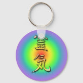 reikisymbool chakra 1 sleutelhanger (Voorkant)