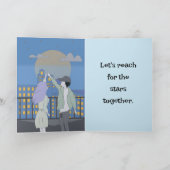 REIKWIJDTE VOOR DE STERREN LOVE KAART (Binnen)