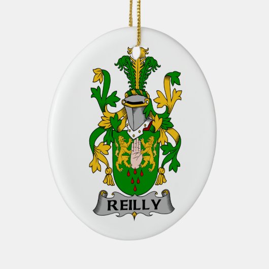 Reilly Family Crest Keramisch Ornament (Rechts)