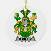 Reilly Family Crest Keramisch Ornament (Voorkant)