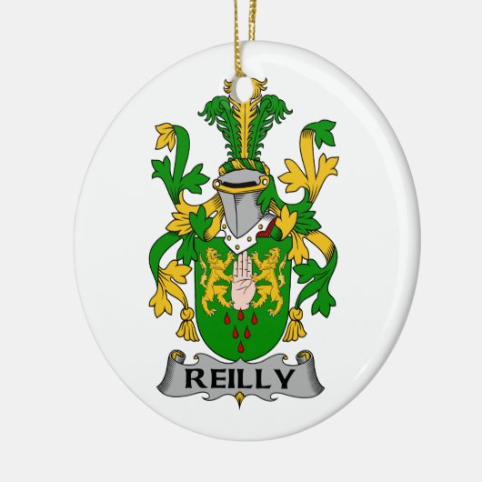 Reilly Family Crest Keramisch Ornament (Links)