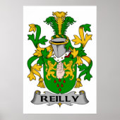 Reilly Family Crest Poster (Voorkant)