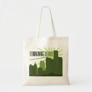 Reimagining Detroit Canvas tas