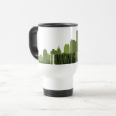 Reimagneten van het Detroit Travel Reisbeker (Voorkant links)