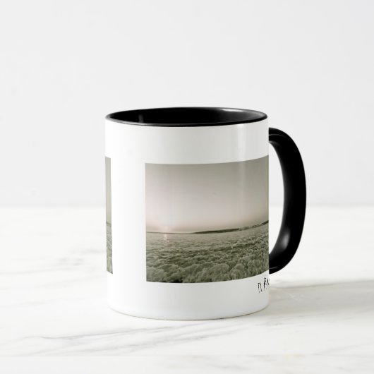 Reimei (Daybreak) Coffee Mok I — Ocean Sunrise (Voorkant rechts)