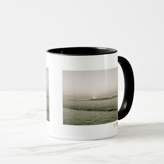 Reimei (Daybreak) Coffee Mok III — Ocean Sunrise (Voorkant rechts)