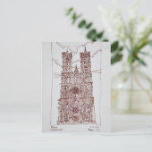 Reims Cathedral | Regio Champagne, Frankrijk Briefkaart (Staand voorkant)