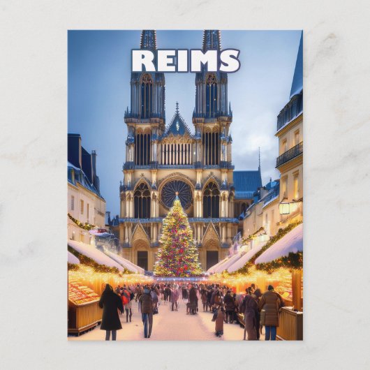 Reims Christmas Elegance Briefkaart (Voorkant)