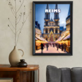 Reims Christmas Elegance Perfect Poster