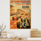 Reims Grand Prix de l'ACF Poster (Keuken)