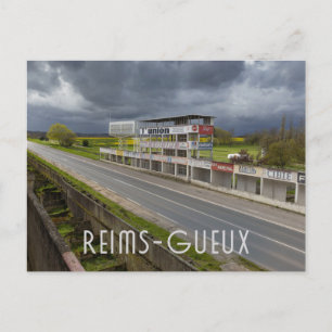 Reims-Gueux Race Circuit, Frankrijk Briefkaart