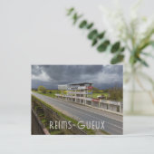Reims-Gueux Race Circuit, Frankrijk Briefkaart (Staand voorkant)