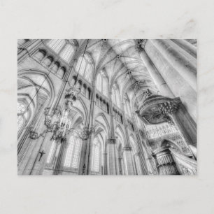 Reims Notre Dame Cathedraal Infrarood Briefkaart