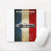 Reims Racetrack Vintage Mercedes Muismat (Met muis)