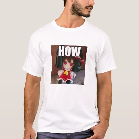 Reimu Fumo Touhou T-shirt (Voorkant)