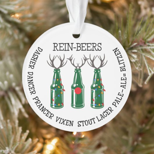 Rein-Beers Tree Ornament – A Hoppy Christmas Twist (Boom)