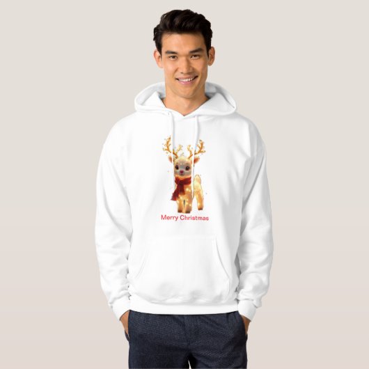Rein Deer Design Hoodie (Voorkant volledig)